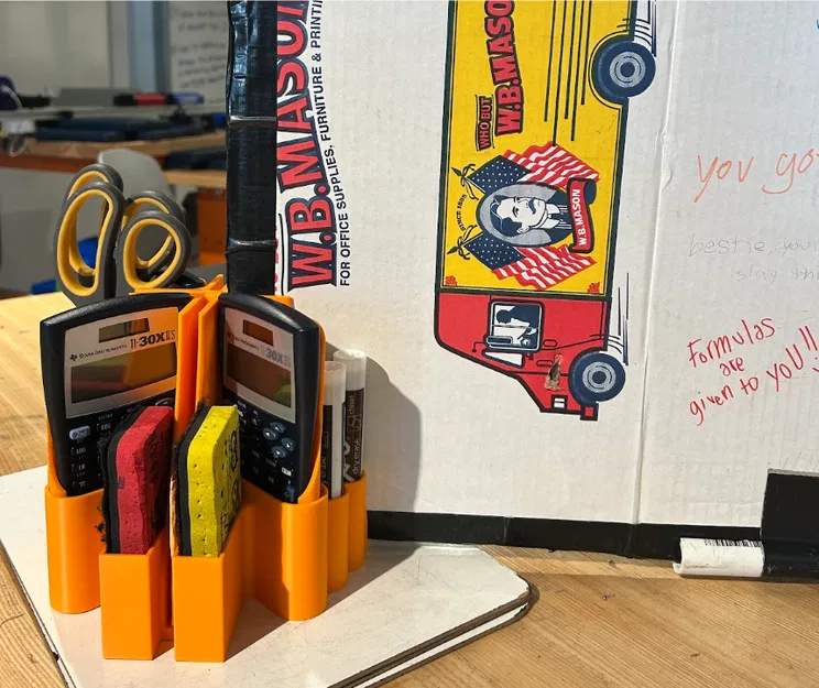 Vách ngăn bài kiểm tra & khay đựng đồ dùng lớp học (Classroom Test Divider and Supply Holder) - Image 3