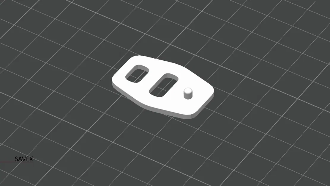 Đế Peg Tối Giản Cho Action Figure – Model SAVFX_A01 - Image 1