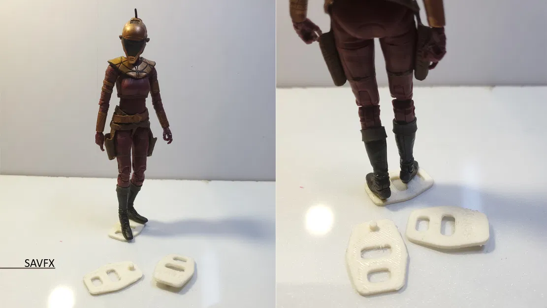 Đế Peg Tối Giản Cho Action Figure – Model SAVFX_A01 - Image 4