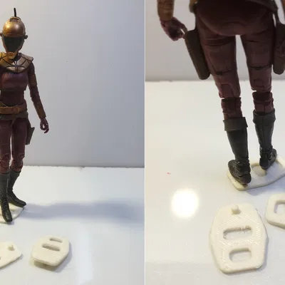 Đế Peg Tối Giản Cho Action Figure – Model SAVFX_A01