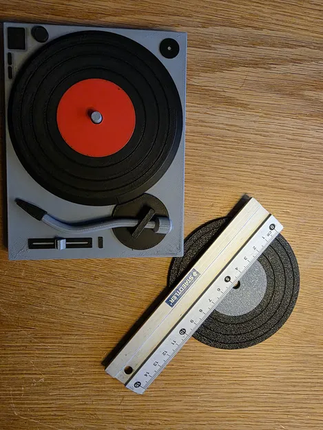 Turntable kèm lót ly đĩa vinyl - Image 2