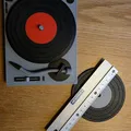 Turntable kèm lót ly đĩa vinyl - Thumbnail 3
