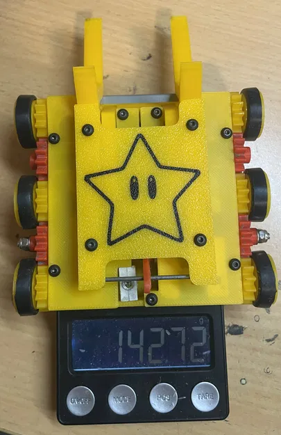 Robot chiến đấu antweight 6 bánh, servo flipper (150g) - Image 6