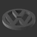 VW - Biển Logo Volkswagen (Volkswagen Emblem) - Thumbnail 2