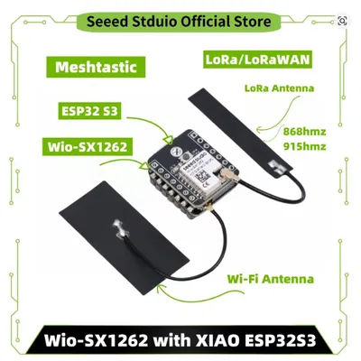 MeshCore XIAO ESP32 với pin Li-ion 18650