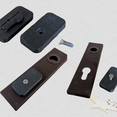 Nắp che lỗ profile cylinder (Abdeckung Profilzylinderbohrung)