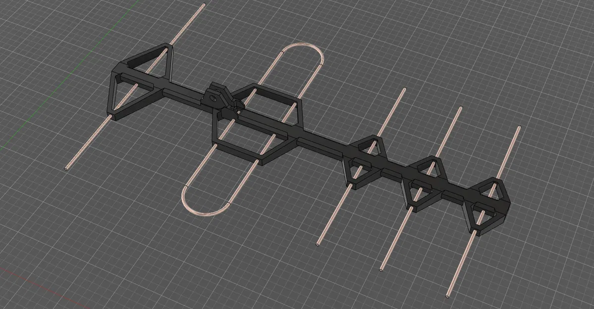 Khung anten Yagi (868MHz) - Image 1