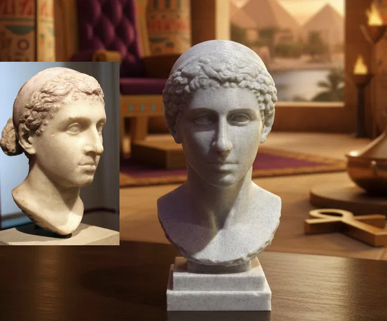 Cléopâtre VII Philopator – Tượng bán thân - Image 1