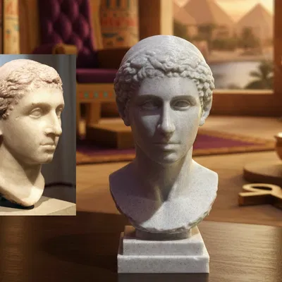 Cléopâtre VII Philopator – Tượng bán thân