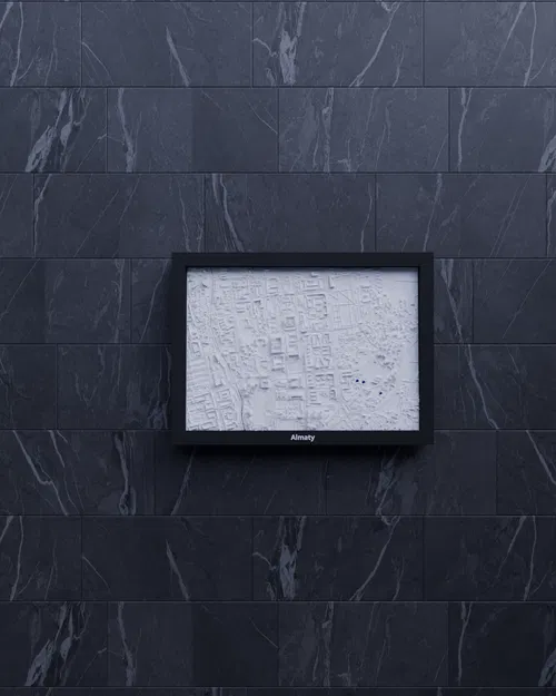 Almaty, Kazakhstan - Mô hình thu nhỏ 3D - Image 5