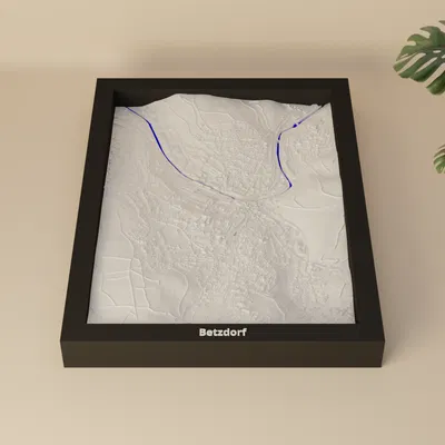 Betzdorf, Đức - Mô hình 3D thu nhỏ