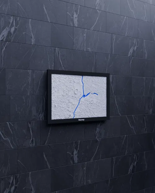 Niamey, Niger - Mô hình thu nhỏ 3D - Image 4