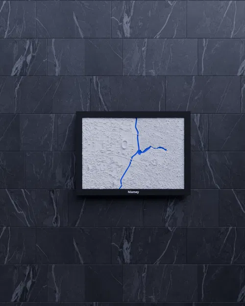 Niamey, Niger - Mô hình thu nhỏ 3D - Image 5