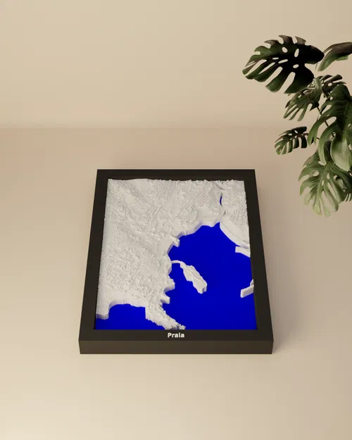 Praia, Cape Verde - Mô hình thu nhỏ 3D - Image 2