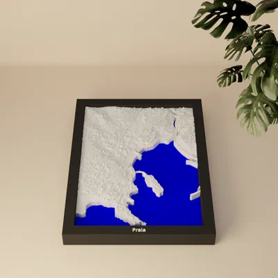 Praia, Cape Verde - Mô hình thu nhỏ 3D