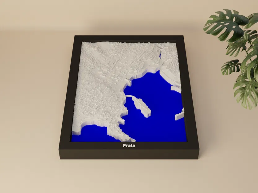 Praia, Cape Verde - Mô hình thu nhỏ 3D - Image 3