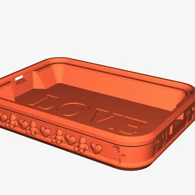 Hộp Thẻ Quà Tặng Khóa Cơ (Chủ đề Valentine) (Đang làm) (Đang in)