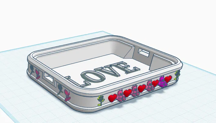 Hộp Thẻ Quà Tặng Khóa Cơ (Chủ đề Valentine) (Đang làm) (Đang in) - Image 3