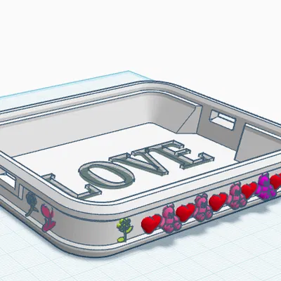 Hộp Thẻ Quà Tặng Khóa Cơ (Chủ đề Valentine) (Đang làm) (Đang in)