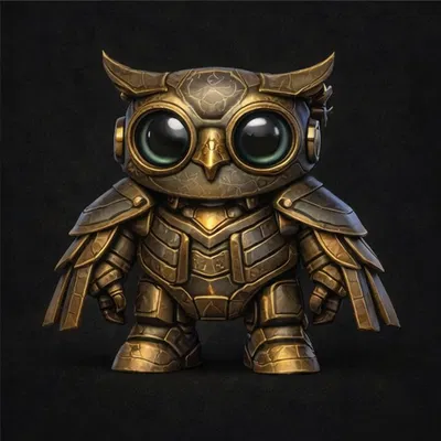 RootRigs: OwlScout — Mini Vệ Binh Có Thể In (Dễ Dùng Support)