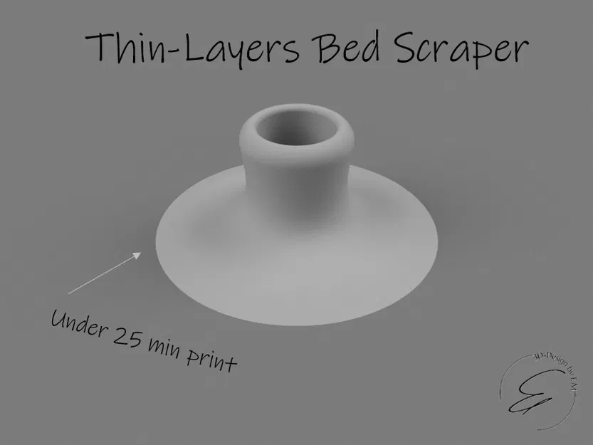 Thin-Layers Bed Scraper – Dao cạy bed cho lớp đầu siêu mỏng - Image 1