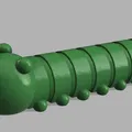 Flexi caterpillar (sâu róm dẻo) – in không cần support - Thumbnail 2