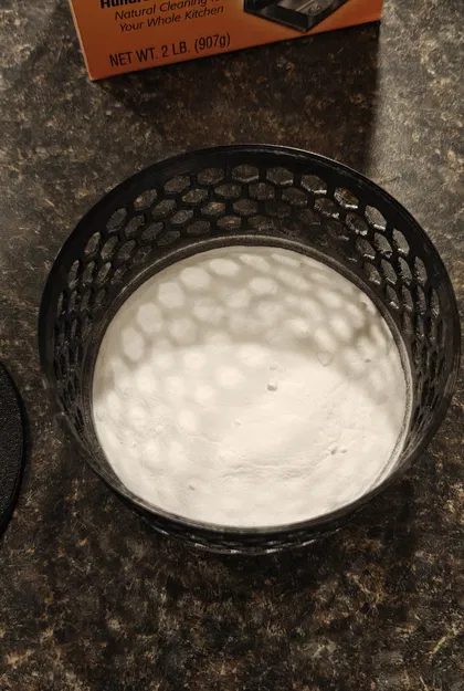 Hộp khử mùi baking soda (đáy kín/không dùng coffee filter) - Image 2