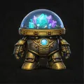RootRigs: PrismDome — Mini Guardian in được (Printable) dạng mái vòm tinh thể - Thumbnail 2