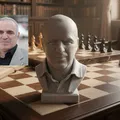Garry Kimovitch Kasparov (Garik Kimovitch Weinstein) – Bust - Thumbnail 1