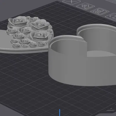 Hộp Trái Tim Hoa Hồng Tuỳ Biến (Hộp Trang Sức & Quà Tặng) – Bản Cập Nhật!