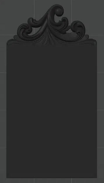 Tấm board với họa tiết trang trí baroque - Image 1