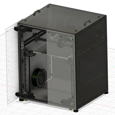 Bản cải tiến bản lề Split Front Panel cho RatRig V-Core 4