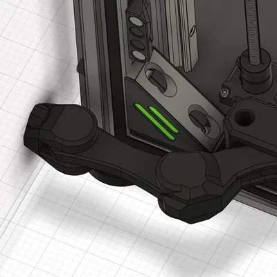 Bản cải tiến bản lề Split Front Panel cho RatRig V-Core 4