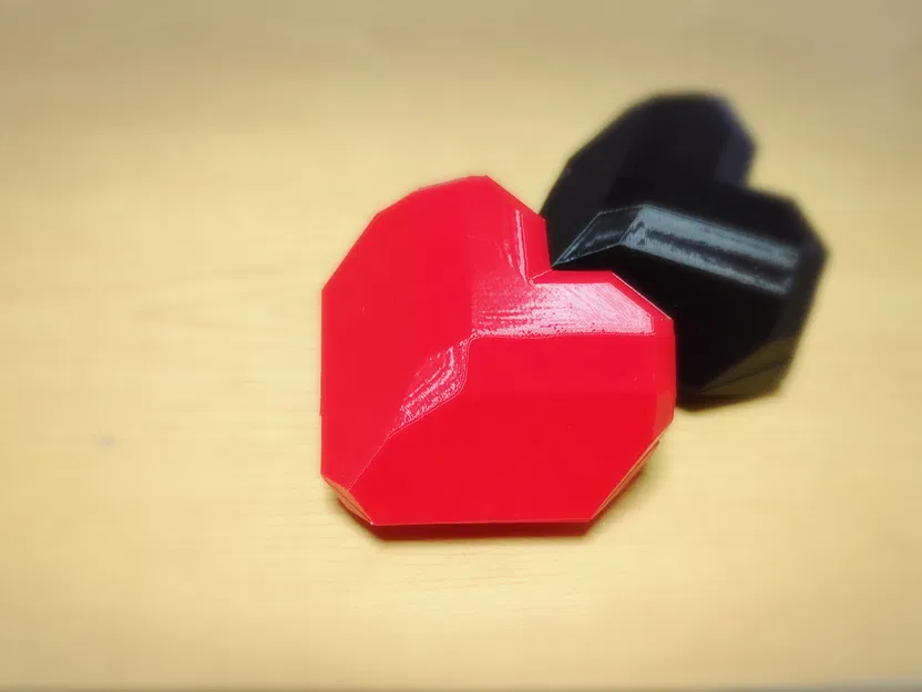 Hộp Quà Trái Tim Low-Poly – Valentine [Không Cần Support] - Image 3