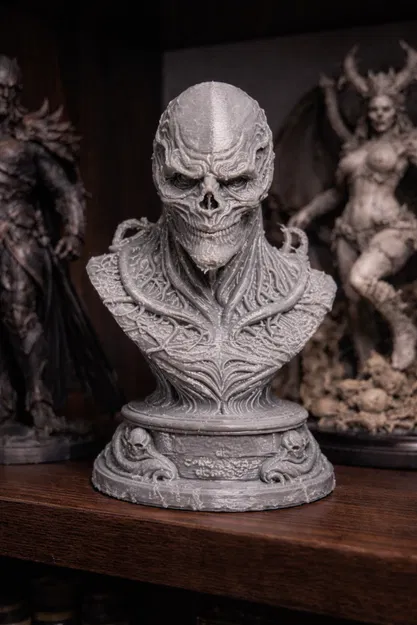 Tượng Bust Vecna – Stranger Things - Image 1
