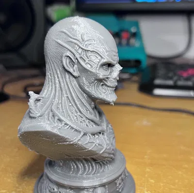 Tượng Bust Vecna – Stranger Things