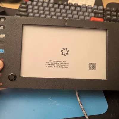 Giá đỡ rack 10" cho TRMNL OG DIY KIT (có thêm nút bấm)