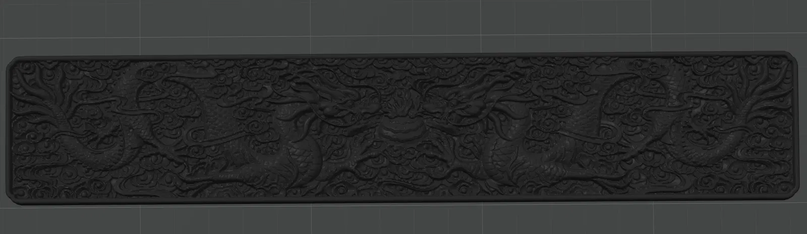 Phù điêu phương Đông với rồng cổ - Image 1