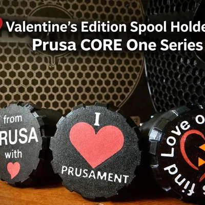 Spool Holder phiên bản Valentine / Prusa CORE One+ / CORE One L