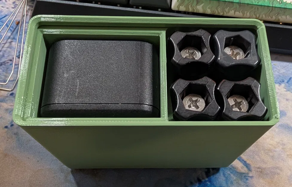 Hộp Gridfinity cho sạc GoPro và ốc vít - Image 3