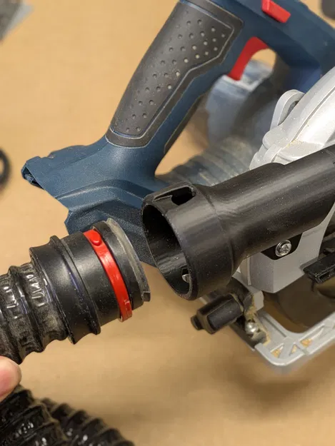 Adapter Bosch GKS 18V-57 G sang ống Click&Clean - Image 2