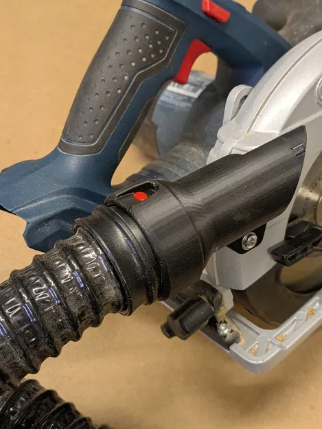 Adapter Bosch GKS 18V-57 G sang ống Click&Clean - Image 3