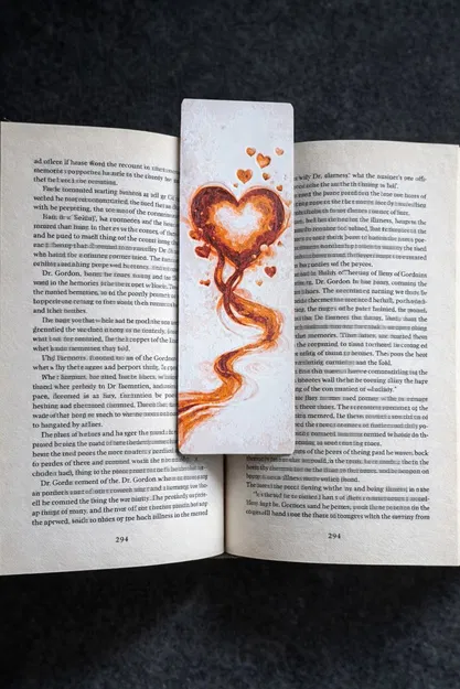 Bookmark Trái Tim – In Nhiều Màu HueForge - Image 2