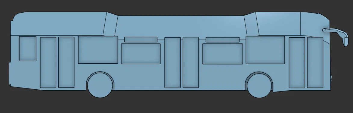 DPO-autobus – xe bus Ekova Elektron 12 (mẫu trưng bày) - Image 3