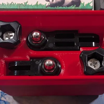 Khay Gridfinity cho adapter GoPro chuyển landscape/portrait