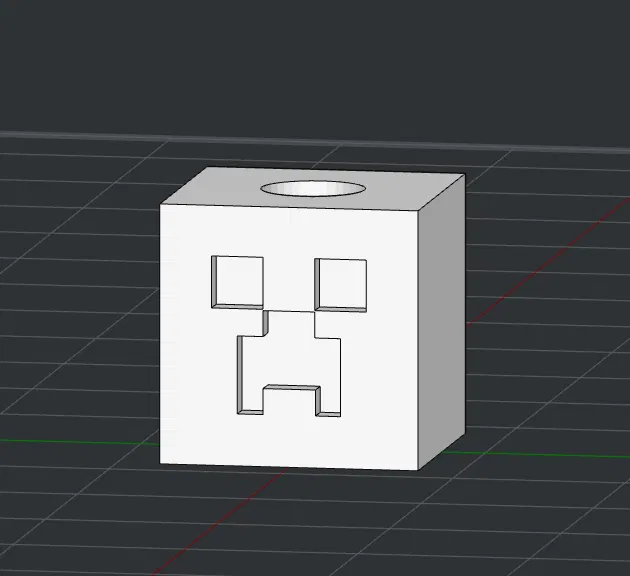 Bộ quân Checker & Double Checker cho bàn cờ (Creeper Minecraft) - Image 1