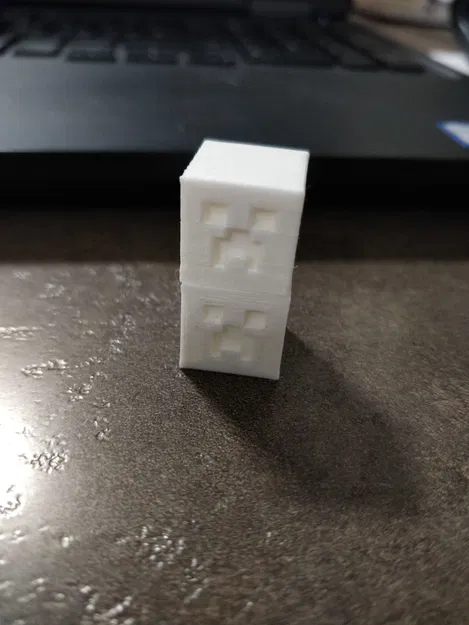 Bộ quân Checker & Double Checker cho bàn cờ (Creeper Minecraft) - Image 5