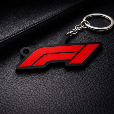 Móc khóa logo F1 - 3D Printable