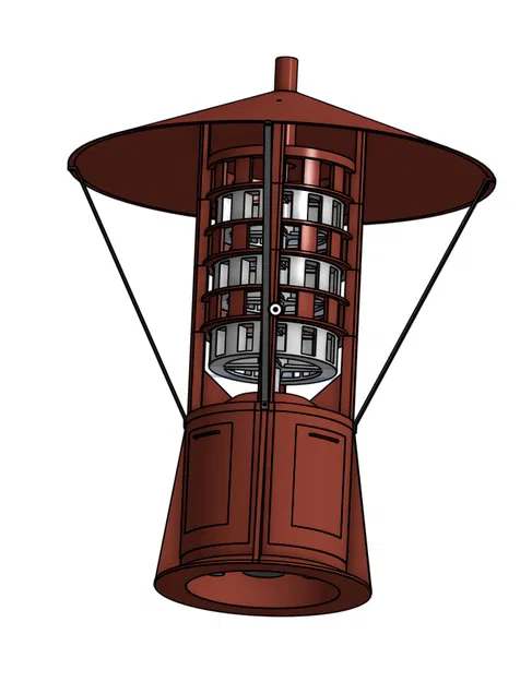 Cosgrave siren – Mô hình thu nhỏ còi báo động Cosgrave - Image 1