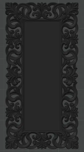 Khung baroque chữ nhật dài - Image 1